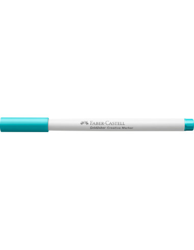 FC160656-10,Marker creativ goldfaber albastru caraibe 556 1.5mm Faber-castell - Set 10