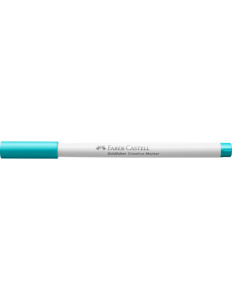 FC160656-10,Marker creativ goldfaber albastru caraibe 556 1.5mm Faber-castell - Set 10