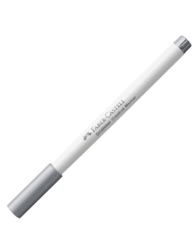 FC161151-10,Marker creativ goldfaber argintiu 551 1.5mm Faber-castell - Set 10