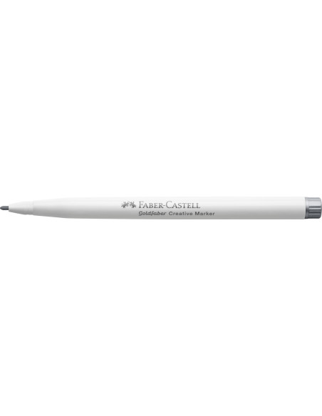 FC161151-10,Marker creativ goldfaber argintiu 551 1.5mm Faber-castell - Set 10