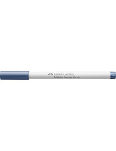 FC161153-10,Marker creativ goldfaber albastru marin metalizat 553 1.5mm Faber-castell - Set 10 2