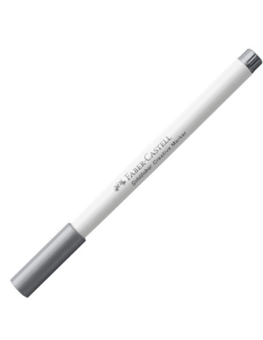 FC161175-10,Marker creativ goldfaber gri asfalt metalizat 575 1.5mm Faber-castell - Set 10