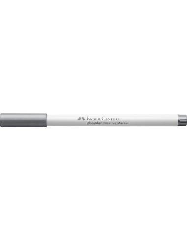 FC161175-10,Marker creativ goldfaber gri asfalt metalizat 575 1.5mm Faber-castell - Set 10