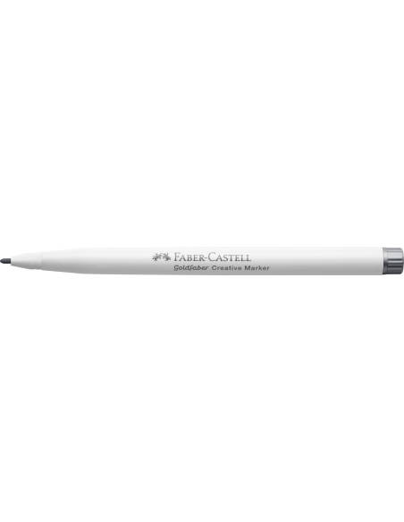 FC161175-10,Marker creativ goldfaber gri asfalt metalizat 575 1.5mm Faber-castell - Set 10