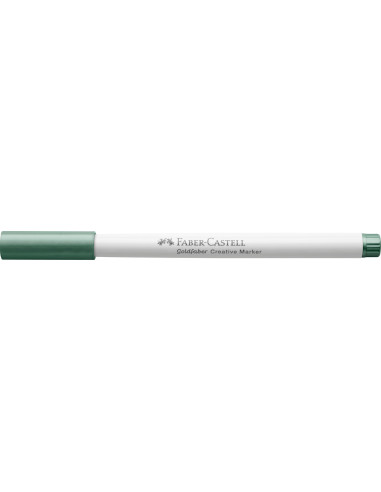FC161178-10,Marker creativ goldfaber verde metalizat 578 1.5mm Faber-castell - Set 10
