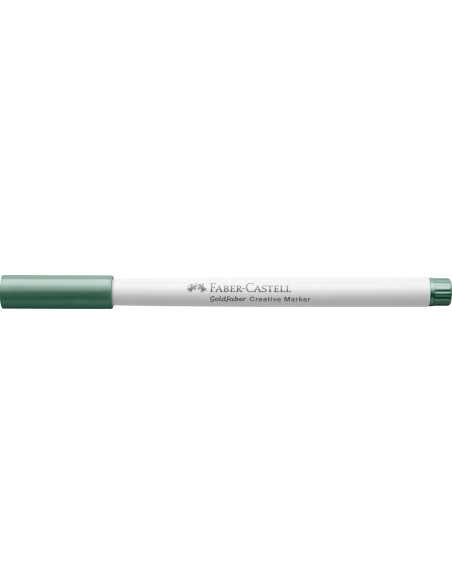 FC161178-10,Marker creativ goldfaber verde metalizat 578 1.5mm Faber-castell - Set 10