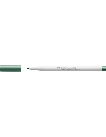 FC161178-10,Marker creativ goldfaber verde metalizat 578 1.5mm Faber-castell - Set 10