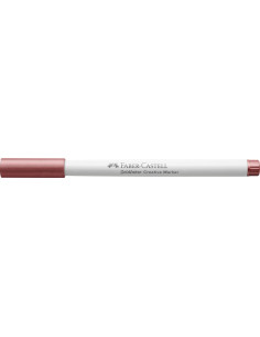 FC161193-10,Marker creativ goldfaber rosu crimson metalizat 593 1.5mm Faber-castell - Set 10 2