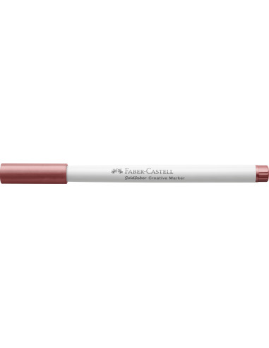 FC161193-10,Marker creativ goldfaber rosu crimson metalizat 593 1.5mm Faber-castell - Set 10