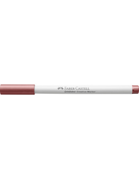 FC161193-10,Marker creativ goldfaber rosu crimson metalizat 593 1.5mm Faber-castell - Set 10