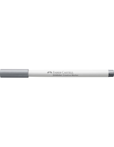 FC161051-10,Marker creativ goldfaber argintiu 551 b Faber-castell - Set 10