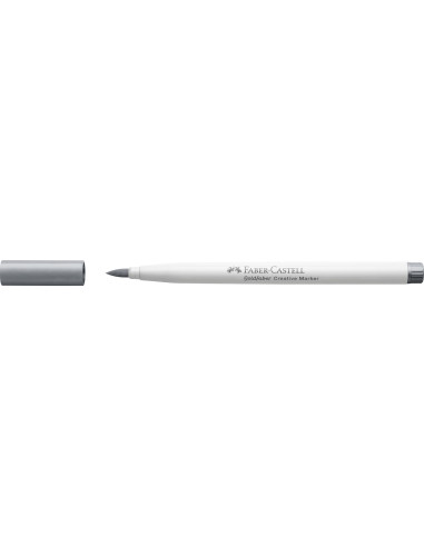 FC161051-10,Marker creativ goldfaber argintiu 551 b Faber-castell - Set 10
