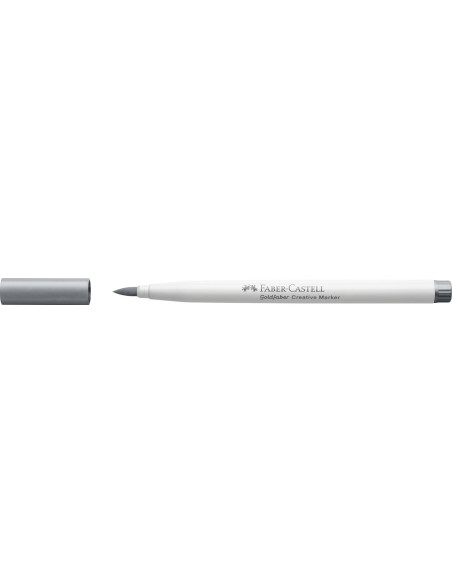 FC161051-10,Marker creativ goldfaber argintiu 551 b Faber-castell - Set 10