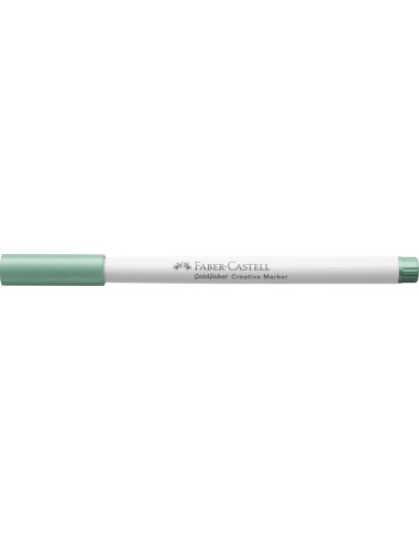 FC161094-10,Marker creativ goldfaber verde metalizat 594 b Faber-castell - Set 10