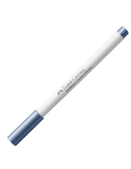 FC161053-10,Marker creativ goldfaber albastru marin metalizat 553 b Faber-castell - Set 10