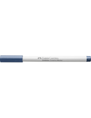 FC161053-10,Marker creativ goldfaber albastru marin metalizat 553 b Faber-castell - Set 10