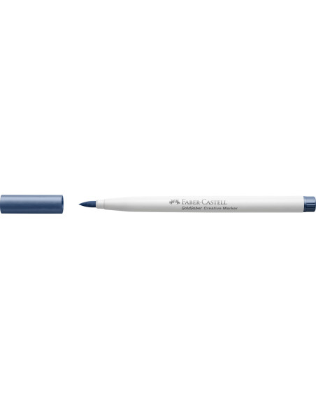 FC161053-10,Marker creativ goldfaber albastru marin metalizat 553 b Faber-castell - Set 10