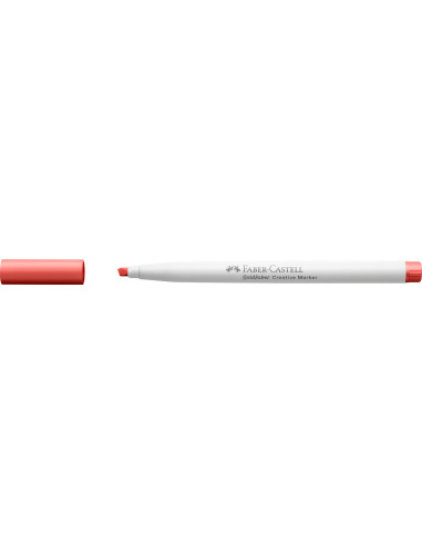 FC160921-10,Marker creativ goldfaber rosu pepene 521 c Faber-castell - Set 10