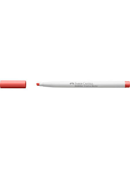 FC160921-10,Marker creativ goldfaber rosu pepene 521 c Faber-castell - Set 10