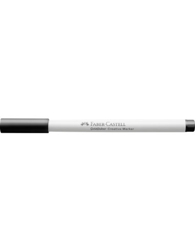 FC161099-10,Marker creativ goldfaber negreu 599 b Faber-castell - Set 10