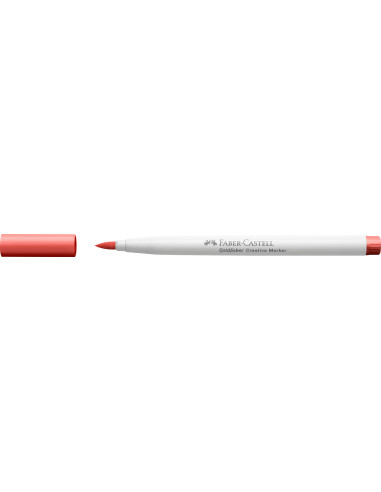 FC161021-10,Marker creativ goldfaber rosu pepene 521 b Faber-castell - Set 10