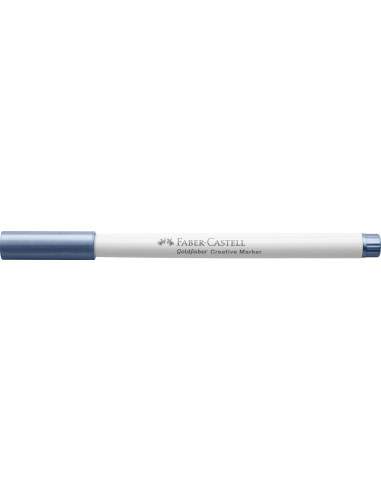 FC160953-10,Marker creativ goldfaber albastru metalizat 553 c Faber-castell - Set 10