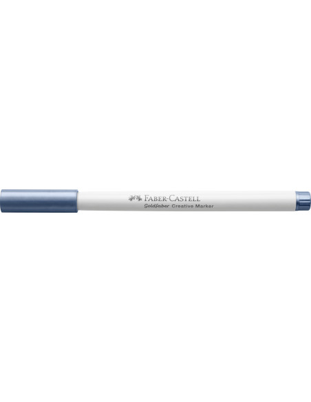 FC160953-10,Marker creativ goldfaber albastru metalizat 553 c Faber-castell - Set 10