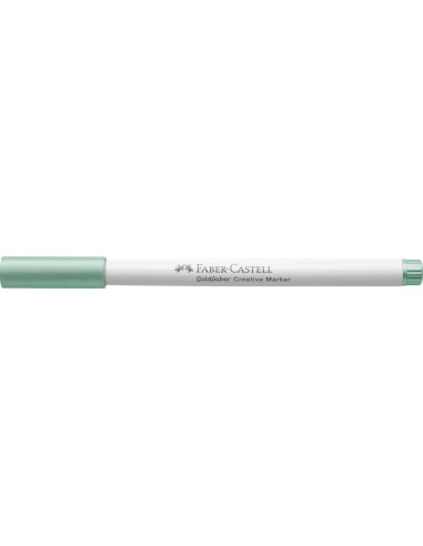 FC161194-10,Marker creativ goldfaber verde metalizat 594 1.5mm Faber-castell - Set 10