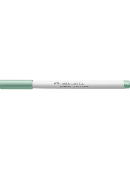 FC161194-10,Marker creativ goldfaber verde metalizat 594 1.5mm Faber-castell - Set 10