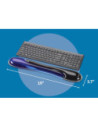 KS62397,Suport ergonomic duo gel pentru incheietura mainii albastru-negru Kensington
