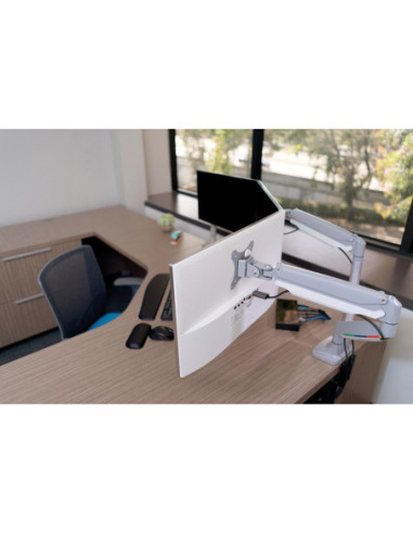 KSK55471EU,Suport monitor one-touch gri 2 brate Kensington