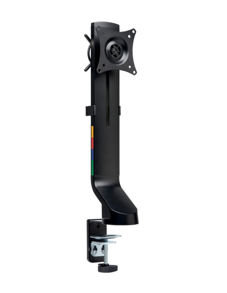 KSK55512WW,Suport monitor smartfit brat ajustabil fixare pe birou negru Kensington