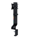 KSK55512WW,Suport monitor smartfit brat ajustabil fixare pe birou negru Kensington