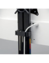 KSK55512WW,Suport monitor smartfit brat ajustabil fixare pe birou negru Kensington