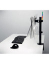 KSK55411WW,Suport monitor smartfit brat ajustabil fixare pe birou negru Kensington