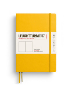 LT373985,Caiet a5 velin coperta rigida galben floarea soarelui Leuchtturm