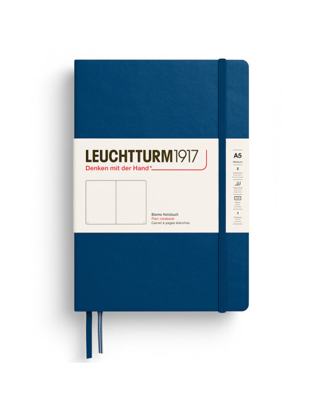 LT373989,Caiet a5 velin coperta rigida indigo Leuchtturm