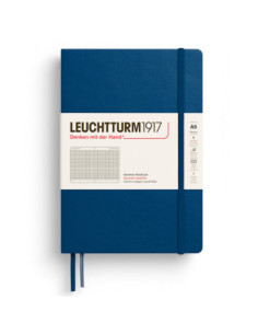 LT373992,Caiet a5 aritmetica coperta rigida indigo Leuchtturm