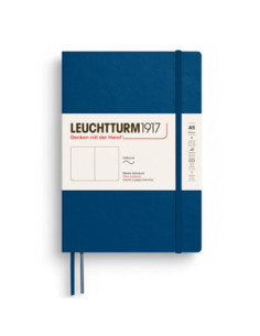 LT374002,Caiet a5 velin coperta flexibila indigo Leuchtturm