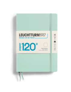 LT370343,Caiet a5 velin 120g coperta rigida verde menta Leuchtturm