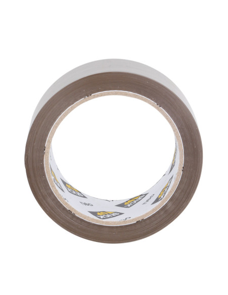 DLECA318-B-6,Banda adeziva maro 66m 48mm Deli - Set 6