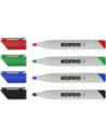 KO20726-12,Marker whiteboard verde 3mm eco Kores - Set 12
