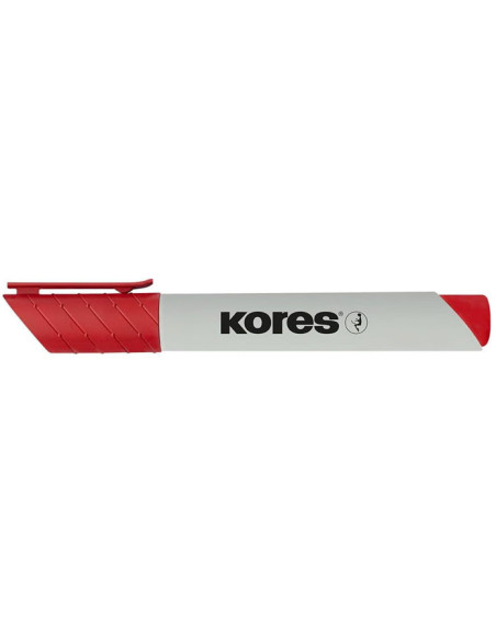 KO20727-12,Marker whiteboard rosu 3mm eco Kores - Set 12