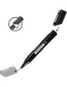 KO20733-12,Marker permanent albastru varf rotund 3mm eco Kores - Set 12