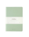 DLNS203-GR,Caiet birou a5 96 file dictando coperta imitatie piele verde Deli
