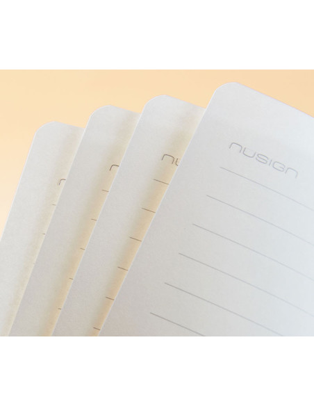 DLENS209-BL,Caiet birou a5 96 file dictando coperta piele si clapeta nusign albastru Deli