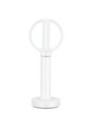 DLENS051-WH,Foarfeca birou cu suport 18cm alba nusign Deli