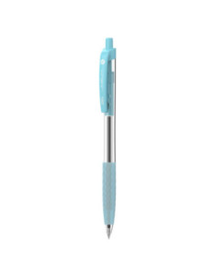 DLEQ137C-BL-50,Pix cu mecanism si grip 0,7mm albastru lineum Deli - Set 50 2