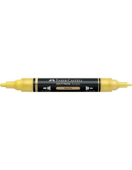 FC185902-5,Marker acrilic multimark cul. 102 vanilie Faber-castell - Set 5