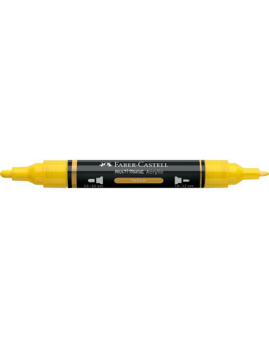 FC185908-5,Marker acrilic multimark cul. 108 galben Faber-castell - Set 5